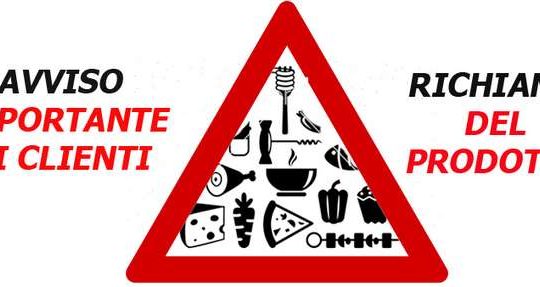 Remtene ritiro e richiamo prodotti alimentari